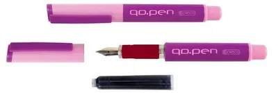 Produktbild von Cresco GO PEN Schul-Füller mit Iridiumfeder, lila