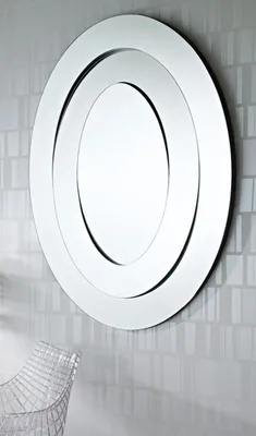 Produktbild von Casa Padrino Luxus Designer Spiegel / Wandspiegel 95 x H. 123 cm - Luxus Kollektion