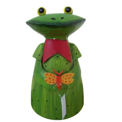 Produktbild von Zaunhocker Frau Frosch Schmetterling