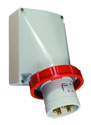 Produktbild von WALTHER-WERKE Wandgerätestecker 63A 5P 400V 6h IP67