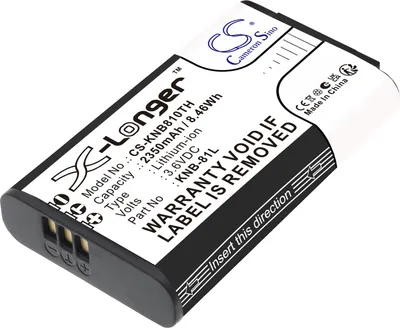 Produktbild von TECHTEK Akku Kompatibel mit [Kenwood] NX-P500, PKT-300, TK-3601D Ersetzt KNB-81L, für KNB-81LI