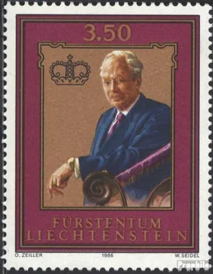 Produktbild von Briefmarken Liechtenstein 1986 Mi 903 (kompl.Ausg.) FDC Franz Josef II