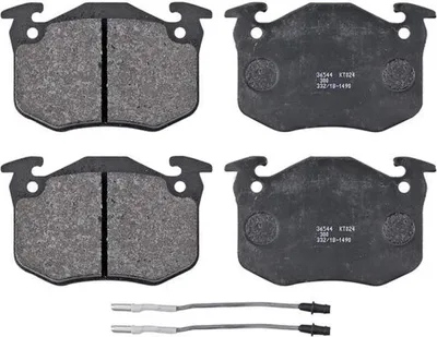 Zdjęcie produktu dla Zestaw klocków hamulcowych wraz z czujnikiem zużycia 18 mm A.B.S. m.in. do PEUGEOT 505