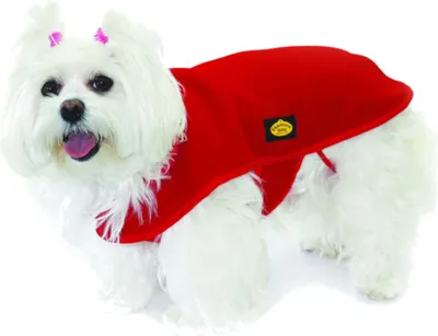 Produktbild von Fashion Dog Fleece-Hundemantel - Rot - 70 cm