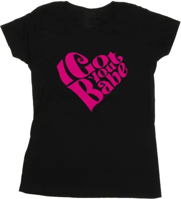 Produktbild von Sonny & Cher - "I Got You Babe" T-Shirt für Damen BI37797 (L) (Schwarz)