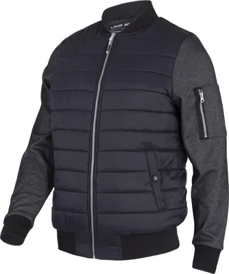 Imagen del producto de Sudadera "bomber" negra, marca ISOLIERTES, talla "S", con certificación CE, modelo LAHTI
