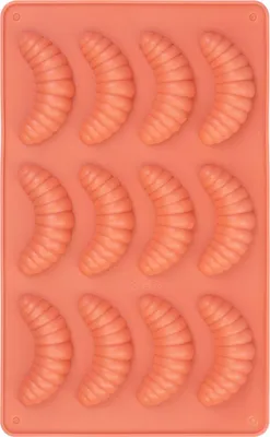 Produktbild von Form MagicHome, zum Backen, Silikon, für 12 Vanillekipferl, 27,3x17x2 cm