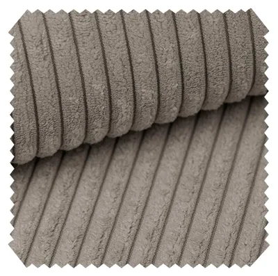 Produktbild von novely® PORTO - Polsterstoff in Breitcord-Optik - Ultraweicher Möbelstoff - Pflegeleichte Meterware 1 lfm - Farbe: 03 Hellbraun