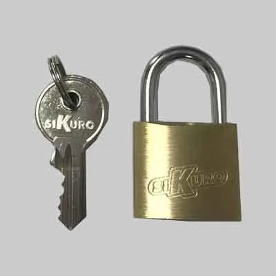 Image de Cadenas à arceau standard avec clé KA SIKURO 30 mm