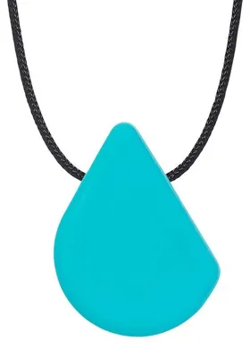 Immagine prodotto di Ark Therapeutics - Gioiello da masticare - Collana - Giocattolo sensoriale - Teardrop