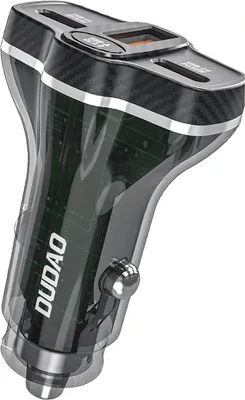 Image de Dudao R78 78W Usb-C Pd / 2Xusb-A Qc Chargeur voiture - Noir