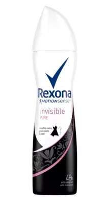 Immagine prodotto di Rexona - Motionsense Invisible Pure Antiperspirant - Antitraspirante spray 150 ml