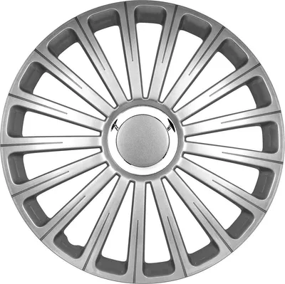Produktbild von 4x 15" Zoll Radkappen Silber Radzierblenden Radblenden 15 RADICAL PRO ARGO
