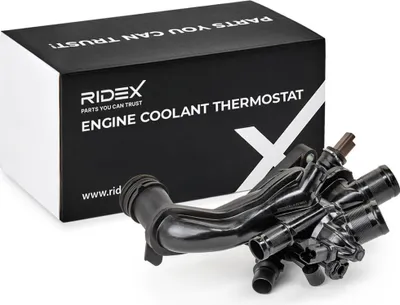 Produktbild von RIDEX Thermostat Kühlmittel 102°C für VW Golf VII Schrägheck (5G1, BQ1, BE1, BE2) für BMW 1 Schrägheck (E87) passend für PEUGEOT 206 Schrägheck (2A/C)
