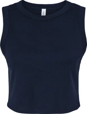 Image de Bella + Canvas - Top court femme RW10115 (48 DE - 50 DE) (Bleu marine)