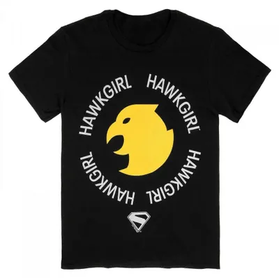 Image de Superman - Sweat-shirt "Hawkgirl Icon" pour hommes/femmes, modèle unie (TV36362) (taille XXL) (noir)