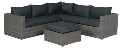 Produktbild von Garden Impressions Cayman II Loungeset - 4-Teilig - organic grey - antraciet