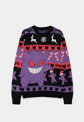 Produktbild von Pokémon Pullover Gengar (Christmas Jumper) Größe L