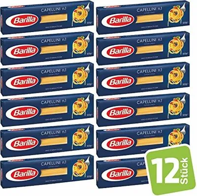 Produktbild von Barilla - Capellini n.1 12er Pack (12x500g)