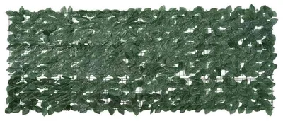 Obrázok produktu pre Ochranná clona na balkón s tmavozelenými listami, rozmer 200 x 75 cm