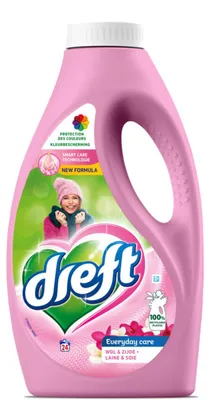 Zdjęcie produktu dla Płyn do prania DREFT Delicate&Wool 24 prania 1,2 l