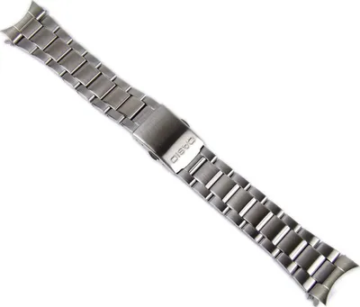 Produktbild von Casio Uhrenarmband 22mm | Edelstahl Silberfarben AMW-706D AMW-704D