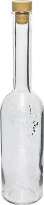 Immagine prodotto di bottiglia in vetro DOLCETO da 500 ml con tappo