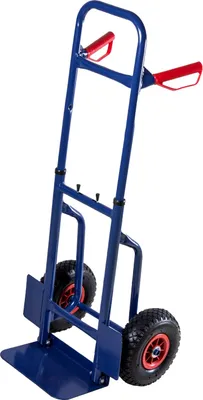 Produktbild von Sackkarre klappbar bis 200 kg ergonomische Griffe luftgefüllte Profilgummireifen & Radschutz