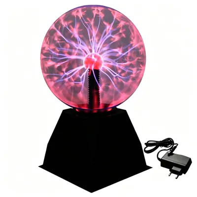 Produktbild von Plasmakugel 6 Zoll Plasma Lampe Licht Blitzkugel Touch Sound Sensitiv Plug-in-Modell Nebula Kugel Deko für Party Zuhause Geburtstag Geschenk