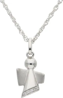 Produktbild von Schutzengel Anhänger Silber 925 Zirkonia JL22-02-0158 JuwelmaLux
