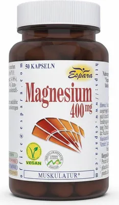 Zdjęcie produktu dla Magnez 400 kapsułek 50 kapsułek