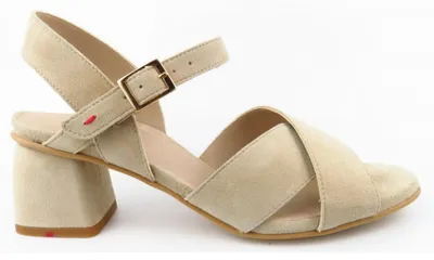 Produktbild von Lloyd Elsa Nubuk linen Sandale Beige in Gr. 41