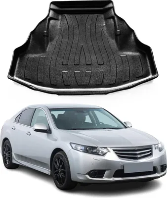 Image de Bac de coffre pour Honda Accord 2009-2021 caoutchouc TPE noir
