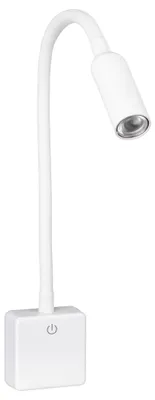 Produktbild von SEBSON LED Steckdosenlampe dimmbar weiß, Steckerlampe 4W flexibel Leselampe Leuchte