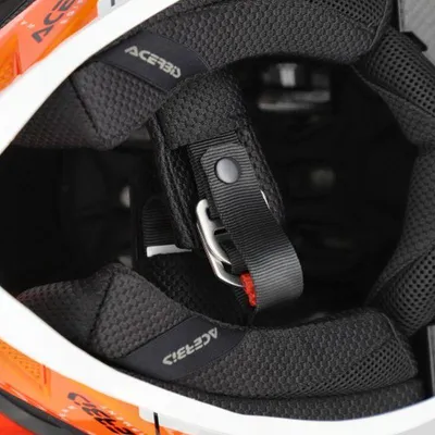 Produktbild von ACERBIS MX- Enduro Helm T711 - Orange/Schwarz - S