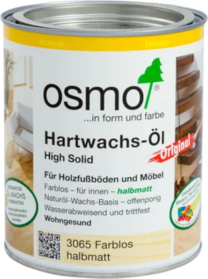 Produktbild von Osmo Hartwachsöl halbmatt 0,75 ltr. 3065