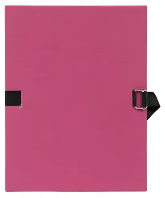 Image de Exacompta, chemise à rabats pour documents DIN A4, dos extensible, bordeaux, 12 cm