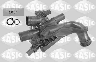 Produktbild von SASIC Thermostat Kühlmittel passend für PEUGEOT 207 (WA, WC) 207 CC (WD) 308 SW I (4E, 4H) 207 SW (WK) für CITROËN BERLINGO (B9)