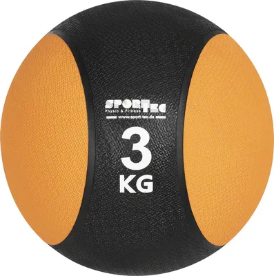 Produktbild von Sport-Tec Medizinball Gewichtsball Trainingsball ø 23 cm, 3 kg, orange