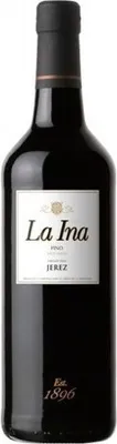Image de Fino la Ina Vin de liqueur Espagne Jerez-Xeres-Sherry 75.00 cl 15.0 % D'après les données de la Commission européenne, le vin de liqueur de Jerez-Xeres est un vin de liqueur