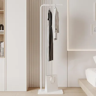 Image de Omgoods - Étagère de rangement en forme de L, hauteur 170 cm, pour serviettes et vêtements