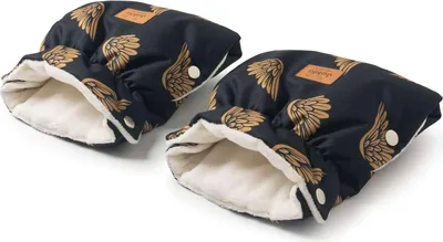 Produktbild von Handwärmer für Kinderwagen (2 St.) - Gold Wings Winter
