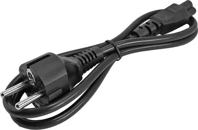 Produktbild von StarTech.com 3 m Laptop Stromkabel, EU Schuko auf C5 Stecker, 2.5A 250V, 18AWG, Laptop Ersatz Stromkabel/Ladekabel, Netzkabel für Laptop, Kleeblatt/Mickey Mouse Stromkabel, 3 m, CEE7/7, C5-Koppler, H03VV-F, 250 V, 2.5 A