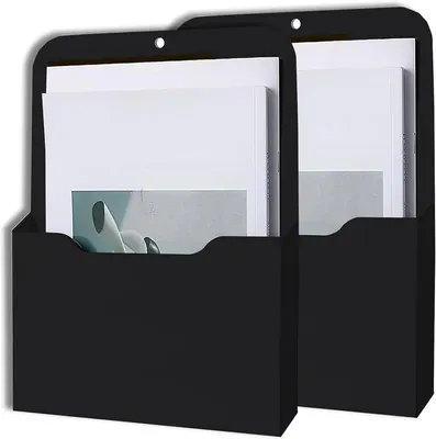 Produktbild von Sonstige Büroordnung Magnetischer Dokumentenhalter, magnetischer Stifthalter, A4-Dokumentenhalter, Aufbewahrung von Bürobedarf mit starken Magneten fü