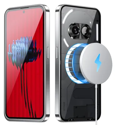 Obrázok produktu pre Magnetické kovové ochranné puzdro Magsafe pre Nothing Phone 2a / Plus, strieborné