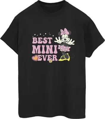 Produktbild von Disney - "Best Mini Ever" T-Shirt für Damen BI38883 (S) (Schwarz)