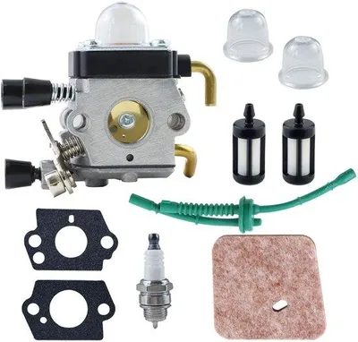 Produktbild von Carburateur-Set für Stihl-Motoren, ersetzt Zama-C1Q-S186A C1Q-S97, geeignet für FS55 FS38 FS45 FS85
