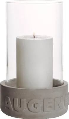 Produktbild von Räder Betonwindlicht Augenblick D.12cm, H.20cm
