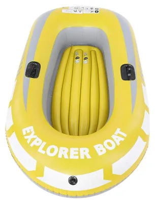 Produktbild von Aufblasboot für 2 Personen - Geeignet für Angeln - Tragfähigkeit bis 90 kg