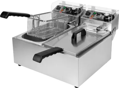 Obrázok produktu pre Gastro fritéza 2x3,5L 2x2000W 425x410x290mm